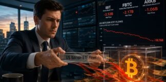 US Spot Bitcoin ETFs Near Yearly Outflow Territory