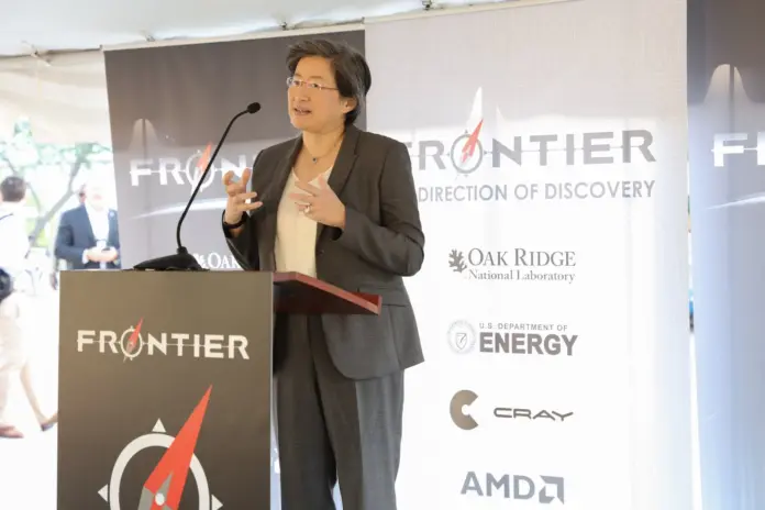 AMD is not buying World Labs to become a chatbot company. On Sept. 28, 2026, Advanced Micro Devices announced a definitive agreement to acquire Fei-Fei Li’s lab for about $8.2 billion in stock. The Oct. 2 close was $633.91, and Nasdaq’s quote summary put the market value at $1.035 trillion. World Labs does not sell a consumer assistant. It builds spatial-intelligence models that generate, reconstruct and simulate interactive 3D environments from text, images and video, and it works on robotic learning. If the deal closes by year-end, Li joins as executive vice president and chief scientist, reporting to chair and CEO Lisa Su. A market cap above $1 trillion is a real print. It is the wrong scoreboard. AMD is still the name investors use when they want an alternative to Nvidia, and a research lab changes that only if the models become a reason to run work on Instinct silicon.
Chip companies have bought software before when they needed a reason to hold a socket. Intel’s purchase of McAfee, which <a href="https://en.wikipedia.org/wiki/McAfee">closed in 2011</a> and was folded into Intel Security, is the cautionary case. In 2017 Intel turned that business into a joint venture and kept a 49% stake. The security suite never became why a buyer chose the processor. Nvidia’s version is the one the rest of the industry copies, and it was not a single purchase. CUDA was written in-house. The <a href="https://en.wikipedia.org/wiki/Mellanox_Technologies">Mellanox deal</a>, announced in March 2019 at $6.9 billion and closed in April 2020 after EU, U.S. and Chinese approval, put the cluster network in the same company as the GPU. The $8.2 billion AMD is paying for World Labs sits in that second tradition, aimed at a different layer. It is a lab of world models, not a chatbot and not a security brand, bought so Instinct MI accelerators have a workload story that is not “we are the second source.”
Key facts
AMD agreed on Sept. 26, 2026 to buy World Labs Technologies, Inc. for approximately $8.2 billion in stock, subject to customary adjustments, and announced the deal on Sept. 28. Close is expected by the end of 2026, subject to regulatory approvals. Sources: <a href="https://www.sec.gov/Archives/edgar/data/2488/000000248826000182/amd-20260926.htm">AMD Form 8-K</a> and the <a href="https://ir.amd.com/news-events/press-releases/detail/1299/amd-to-acquire-world-labs-to-advance-the-future-of-ai-compute">Sept. 28 release</a>.
The share count is not fixed. It will follow the 10-trading-day Nasdaq VWAP ending on the second trading day before close. The stock is a private placement under Section 4(a)(2) and Rule 506. Source: <a href="https://www.sec.gov/Archives/edgar/data/2488/000000248826000182/amd-20260926.htm">AMD 8-K</a>.
Fei-Fei Li becomes executive vice president and chief scientist, reporting to Lisa Su. The lab’s models generate, reconstruct and simulate interactive 3D environments from text, image and video, and it works on robotic learning. Source: <a href="https://ir.amd.com/news-events/press-releases/detail/1299/amd-to-acquire-world-labs-to-advance-the-future-of-ai-compute">AMD release</a>.
World Labs raised $1 billion on Feb. 18, 2026 from investors including AMD and Nvidia. Autodesk invested $200 million. No valuation was disclosed. Sources: <a href="https://www.worldlabs.ai/blog/funding-2026">World Labs</a> and <a href="https://www.reuters.com/business/ai-pioneer-fei-fei-lis-world-labs-raises-1-billion-funding-2026-02-18/">Reuters</a>.
The Oct. 2, 2026 close was $633.91, up 2.95%. Nasdaq showed a market cap of $1,034,842,253,874, equal to the 1,632,475,042 shares outstanding as of July 29, 2026 times that close. Sources: <a href="https://www.nasdaq.com/market-activity/stocks/amd">Nasdaq</a> and <a href="https://www.sec.gov/Archives/edgar/data/2488/000000248826000123/amd-20260627.htm">AMD’s 10-Q</a>.
From the Aug. 20 close of $469.46, AMD rose 35.0% over the 30 trading sessions through Oct. 2. The Sept. 28 close of $607.87 was 3.6% below the Sept. 25 close of $630.63. Source: <a href="https://www.nasdaq.com/market-activity/stocks/amd/historical">Nasdaq daily closes</a>.
What AMD signed on Sept. 28
The market got the price on Monday. The contract is dated the Saturday before. AMD’s Form 8-K, filed Sept. 28 and reporting an event on Sept. 26, says the company agreed to acquire all of the equity of World Labs Technologies, Inc. for approximately $8.2 billion in common stock, subject to customary adjustments. The <a href="https://ir.amd.com/news-events/press-releases/detail/1299/amd-to-acquire-world-labs-to-advance-the-future-of-ai-compute">release</a>, out at 4:05 p.m. Eastern that Monday, adds the terms the 8-K skips: close expected by the end of 2026, subject to regulatory approvals and other customary conditions, and a named job for Li if it gets there.
World Labs is in San Francisco. AMD says the models generate, reconstruct and simulate interactive 3D environments from text, image and video, plus robotic learning. <a href="https://www.reuters.com/technology/amd-acquire-fei-fei-lis-world-labs-82-billion-deal-2026-09-28/">Reuters</a> called that spatial intelligence: modeling three-dimensional environments and physical interactions. Li’s <a href="https://drfeifei.substack.com/p/worldlabs-joining-amd">note the same day</a> says language is not enough. She names Marble, for persistent 3D worlds; Atlas, which she says predicts the next camera view; and SceniX, acquired for robotics simulation. A <a href="https://www.worldlabs.ai/blog/amd-announcement">World Labs post</a> says co-founders Justin Johnson and Ben Mildenhall stay. She founded the lab at the start of 2024.
AMD was already an investor. World Labs’ Feb. 18, 2026 round was $1 billion and included AMD and Nvidia. Reuters put Autodesk’s check at $200 million and said no valuation was disclosed. A Reuters caption places Li at AMD’s CES keynote on Jan. 5, 2026. <a href="https://techcrunch.com/2026/09/28/amd-will-acquire-fei-fei-lis-world-labs-for-8-2-billion/">TechCrunch</a> reported a prior training partnership. <a href="https://www.cnbc.com/2026/09/28/amd-fei-fei-li-world-labs.html">CNBC</a> called this AMD’s second-largest deal after the roughly $50 billion Xilinx purchase in 2022, and said the lab stays separate until close. <a href="https://financefeeds.com/amd-stock-world-labs-fei-fei-li-8-2-billion/">FinanceFeeds filed the signing on Sept. 29.</a> The 8-K adds what the release buries: the share count floats on a 10-day VWAP ending two trading days before close, issued under Section 4(a)(2) and Rule 506.
<blockquote>
“Building the compute platforms for the next generation of AI requires a deep understanding of how models are evolving,” said Dr. Lisa Su, chair and CEO of AMD, in the <a href="https://ir.amd.com/news-events/press-releases/detail/1299/amd-to-acquire-world-labs-to-advance-the-future-of-ai-compute">Sept. 28 release</a>. “Fei-Fei and the World Labs team bring exceptional research leadership and model expertise. Together, we can use that insight to develop the hardware, software and systems that will power the next generation of AI and strengthen the open AI ecosystem.”
</blockquote>
<blockquote>
“Advancing the next generation of AI technology requires close collaboration across model research, systems and compute,” said Dr. Fei-Fei Li, co-founder and CEO of World Labs, in the same <a href="https://ir.amd.com/news-events/press-releases/detail/1299/amd-to-acquire-world-labs-to-advance-the-future-of-ai-compute">release</a>. “Joining AMD will give our team the resources and engineering depth to accelerate our research and help define the infrastructure needed for the next era of AI.”
</blockquote>
Nvidia already named the workload. AMD had not.
TechCrunch drew the comparison that matters. Nvidia already offers open-weight world models under the Cosmos name. The models AMD has offered publicly have been text and video. World Labs brings Marble, Atlas and the SceniX simulation work Li described. That can become a reason to run a job on an MI accelerator. It does not install CUDA. ROCm is still the software a buyer has to accept, and a research group does not change that default on signing day.
No customer list is in the release, the 8-K or the World Labs deal note. Tesla and Figure are not disclosed customers. TechCrunch used the names for a different claim: general-purpose robots are short of useful real-world data, so synthetic worlds matter to programs of that kind. CNBC’s quote from Li is from an earlier AMD demonstration, not a purchase order. “Intelligent agents, whether it’s robots or vehicles or even tools, can learn inside very rich physics-aware digital worlds before they even need to be deployed into the real one, making them much safer,” <a href="https://www.cnbc.com/2026/09/28/amd-fei-fei-li-world-labs.html">CNBC reported</a>.
The partnership that preceded the bid was narrower than an acquisition. Reuters reported Li’s LinkedIn post: “We began a deep technical partnership with AMD last year, starting with model training and inference optimization on AMD GPUs.” The next line is the fit argument. “As our teams worked together, we realized it would be a natural fit to bring together our AI ecosystem of software and hardware, foundation models, and applications.” Nvidia’s seat on the February cap table is still open in the merger papers. AMD is buying a lab its main rival also funded. The documents do not say whether that stake is cashed out or rolled into AMD stock.
Anthropic is the other software bet, and it is not this one. On July 22, 2026 <a href="https://ir.amd.com/news-events/press-releases/detail/1292/amd-and-anthropic-announce-strategic-partnership-to-deploy-up-to-2-gigawatts-of-amd-instinct-mi450-series-gpus">AMD and Anthropic</a> said they would deploy up to 2 gigawatts of Instinct MI450 GPUs, the first gigawatt in the first half of 2027, and that AMD would invest up to $5 billion. On Sept. 29, <a href="https://thenextweb.com/news/anthropic-ipo-prospectus-42bn-loss-518bn-compute">The Next Web, citing Reuters on the IPO prospectus</a>, reported supply capacity expected to exceed $20 billion. The July release does not say that. <a href="https://financefeeds.com/anthropic-ipo-price-prediction-1221-per-share/">FinanceFeeds has covered the listing separately.</a> Anthropic is offtake. World Labs is a purchase. The default AMD is trying to loosen is still <a href="https://financefeeds.com/nvidia-nvda-price-prediction-227-169-383/">Nvidia’s software position</a>.
The stock, the VWAP, and what dilution is not
Sept. 28 was a down day, not a broken deal. AMD closed at $607.87, off 3.6% from $630.63 on Sept. 25, on about 22.1 million shares against a Nasdaq average of 22.8 million. By Oct. 2 the close was $633.91, up 2.95% on the day and 4.3% above the announcement close. The session high was $645.46. Nasdaq’s summary still showed a 52-week range of $163.14 to $639, a session behind that high, and a market cap of $1,034,842,253,874. This piece does not date the first cross of $1 trillion. <a href="https://financefeeds.com/amd-stock-price-prediction-780-bull-430-bear/">FinanceFeeds was already using a $1 trillion handle on Sept. 26.</a>
The 30-session gain should be read off the closes. From $469.46 on Aug. 20 to $633.91 on Oct. 2, across the 30 sessions that started Aug. 21, the stock rose 35.0%. From the May 1 close of $360.54, inside this chart only, the gain is 75.8%. That is not a year-to-date number. <a href="https://financefeeds.com/intel-stock-amd-macro-selloff-oil-yields/">On Sept. 24 FinanceFeeds noted Intel and AMD falling with oil and yields</a>, not on a chip miss.
The 10-Q reports 1,632,475,042 shares outstanding as of July 29, 2026. That count times $633.91 matches Nasdaq’s market cap within a dollar. I cannot turn the $8.2 billion headline into a dilution percentage that will survive the closing calendar. The 8-K says the share count is not known. The 10-day VWAP sets it against approximately $8.2 billion, subject to adjustments the filing does not list. A higher tape means fewer shares. At the Oct. 2 close, used only as a ruler, $8.2 billion is about 12.9 million shares, roughly 0.8% of the July 29 count. At $607.87 it is about 13.5 million, still under 1%. Neither figure is the issuance.
World Labs holders are not locked to a fixed exchange ratio. They take timing risk, adjustment risk, and the limits of a Section 4(a)(2) issuance. The 8-K describes no lockup. Existing holders would rather that VWAP window open on a firm tape, because the same approximate $8.2 billion then costs fewer shares. A fixed-ratio deal works the other way: a rising stock inflates the dollar price. The press release alone cannot support a dilution slide.
Bull caseBear case
Close
Closes by Dec. 31. Li reports to Su. Near the October price, new shares stay around the sub-1% illustration.
An unnamed approval slips past year-end. A weaker VWAP means more shares.
Workload
Marble or Atlas becomes a reason to run jobs on MI hardware, beside the separate Anthropic offtake.
The lab stays an annex. CUDA stays the default. No customer list. Tesla and Figure were not named as buyers.
Stock
$8.2 billion is about 0.8% of the $1.035 trillion equity value. A check that size need not break this chart.
A 35.0% gain in 30 sessions means a lot of the hardware story is already in the price.
AMD daily closes from May 1, 2026 through Oct. 2, 2026. The dashed line is the Sept. 28 announcement session, when the stock closed at $607.87. The last point is the Oct. 2 close of $633.91. Source: Nasdaq. Oct. 3 was a Saturday and has no session.
What can still stop an all-stock close
The release says closing depends on regulatory approvals and customary conditions. It names no agency. The 8-K names none either. There is no published clearance, second request or order in the sources used here. Nothing in this section is a sentence a regulator said.
The papers describe a U.S. company buying a U.S. lab for stock. The 8-K gives AMD’s office as 2485 Augustine Drive, Santa Clara. World Labs is in San Francisco. That is not the classic CFIUS pattern, a foreign buyer taking a U.S. business. CFIUS can still reach deals with foreign investors, and the February round included Sea as well as AMD and Nvidia. AMD has not said a filing was made. The public text also does not say whether Nvidia’s stake in that $1 billion round is cashed out or rolled into AMD shares.
The overlap on the face of the deal is vertical. AMD is not buying a GPU designer. It is buying a model lab whose research, the release says, should inform chips, software and systems. About $8.2 billion is large enough that a U.S. premerger filing is ordinary. AMD has not published one. Mellanox is a boundary, not a template: a cross-border networking deal, cleared in Europe, the United States and China before the April 2020 close. AMD has not put World Labs in that category. Export controls are a standing AMD risk. They are not, on this record, a condition tied to this signature.
The all-stock risk that is written down is mechanical. There is no cash and no financing condition. The price is approximate, and the adjustments are only “customary.” The share count waits on a closing date, because the VWAP ends two trading days before it. A review still open in December slips the year-end guide for a calendar reason. CNBC said the lab stays separate until close. From Oct. 4, year-end is inside one quarter, which is a short clock when the approval list is blank. Stock issued under Section 4(a)(2) and Rule 506 is not freely trading stock, and the 8-K does not say how long any restriction lasts.
What has to be true by the year-end close
The base case is the sentence AMD printed. The deal closes by Dec. 31, 2026. Li becomes executive vice president and chief scientist, reporting to Su. Johnson and Mildenhall stay, which is what World Labs said, not a guess. The share count is set off the pre-close VWAP. Near the Oct. 2 price, before adjustments, that is well under 1% of the July 29 count. The Anthropic gigawatt, guided to start in the first half of 2027, is a next-year capacity event. It is not a World Labs closing condition.
Three things break that call. A second request, or a foreign-investment filing AMD has not mentioned, can push the guide without a speech. An adjustment to the $8.2 billion, or a VWAP window on a much lower tape, can lift the share count above the October illustration. And the open-stack line can break. If Marble or Atlas ship only on Instinct, the workload story gets sharper and a portable lab becomes a socket lock. If they stay portable, AMD has bought research judgment, and the chip is only indirectly harder to replace.
Price is not a closing condition. The announcement dip did not reset a move that was already 35.0% from late August, beside a $1.035 trillion equity value. The Sept. 26 FinanceFeeds scenarios, $780 bull and $430 bear, were about the hardware cycle. They change only if the issuance lands far above the sub-1% illustration, or if a named MI buyer cites Marble or Atlas as the reason for an order.
Through Dec. 31 the checks are documents: the adjustments behind “approximately $8.2 billion,” any filing AMD actually discloses, and a public note that Atlas or Marble is running on MI hardware. After close, Li’s title should show the reporting line in the release. The market cap will still track hardware orders. World Labs is there to make “second source” a worse description of those orders. It has not done that yet.
FAQ
What is AMD buying for $8.2 billion?
AMD is buying World Labs Technologies, Inc., Fei-Fei Li’s San Francisco lab, for about $8.2 billion in stock. The models generate, reconstruct and simulate interactive 3D environments from text, images and video, and the lab works on robotic learning. This is not a chatbot deal. If it closes by the end of 2026, Li joins as executive vice president and chief scientist, reporting to Lisa Su.
How many AMD shares does the World Labs deal issue?
The Sept. 28 Form 8-K says the number is not known yet. AMD will set it from the 10-trading-day VWAP ending two trading days before close, against about $8.2 billion, plus customary adjustments. At the Oct. 2 close of $633.91, that dollar figure is about 12.9 million shares, roughly 0.8% of the 1,632,475,042 shares outstanding on July 29. That is a ruler, not the issuance. A lower VWAP means more shares.
Did AMD stock fall on the World Labs announcement?
AMD closed at $607.87 on Sept. 28, down 3.6% from $630.63 on Sept. 25. About 22.1 million shares traded, in line with Nasdaq’s average of about 22.8 million. By Oct. 2 the close was $633.91, above both the announcement close and the prior Friday. From the Aug. 20 close of $469.46, the stock rose 35.0% over the 30 trading sessions through Oct. 2.
Does CFIUS have to clear the World Labs acquisition?
AMD has not said so. The 8-K lists a Santa Clara headquarters, and World Labs is in San Francisco. That is not the standard CFIUS case of a foreign buyer taking a U.S. business. CFIUS can still reach some deals with foreign investors, and the February round included Sea along with AMD and Nvidia. No filing or order is in the documents AMD has published. The release cites regulatory approvals only in general.
How is World Labs different from the Anthropic agreement?
World Labs is a research lab AMD has agreed to buy for about $8.2 billion in stock. Anthropic is a chip offtake plus an investment. AMD’s July 22 release committed up to $5 billion of Anthropic equity and up to 2 gigawatts of MI450 GPUs. A Sept. 29 prospectus account, The Next Web citing Reuters, added capacity expected to exceed $20 billion. That capacity line is not in the July release, and it is not the World Labs price.
