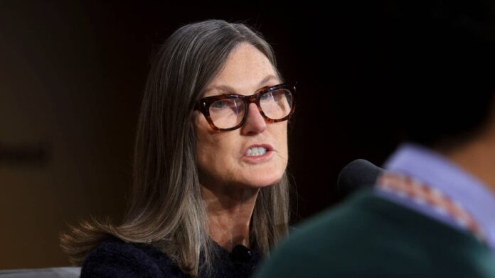 <a href="https://www.thestreet.com/tag/cathie-wood">Cathie Wood</a>, chief of Ark Investment Management, often locks in gains when her favorite tech stocks surge.That's what she's doing with <a href="https://www.thestreet.com/quote/PLTR">Palantir</a> Technologies (<a href="https://www.thestreet.com/quote/PLTR">PLTR</a>), trimming her position after the stock jumped more than 30% over the past month, fueled by a sharp post-earnings rally.Last year, the flagship Ark Innovation ETF gained 35.49%, far outpacing the <a href="https://www.thestreet.com/dictionary/s/s-p-500">S&P 500</a>’s return of 17.88% in the same period. But so far this year, Wood’s flagship <a href="https://www.ark-funds.com/funds/arkk">Ark Innovation ETF</a> (<a href="https://www.thestreet.com/quote/ARKK">ARKK</a>) is up <strong>4.15%</strong> as of Aug. 14, while the S&P 500 surged <strong>13.74</strong>%, <a href="https://finance.yahoo.com/quote/%5ESPX/">Yahoo Finance data</a> show.Wood gained a reputation after the Ark Innovation ETF delivered a 153% return in 2020. But her style also brings painful losses in bearish markets, as seen in 2022, when the Ark Innovation ETF tumbled more than 60%.Those swings have weighed on Wood’s long-term gains. As of Aug. 14, her Ark Innovation ETF has delivered a five-year annualized return of <strong>-7.40%</strong>, while the <a href="https://www.morningstar.com/indexes/spi/spx/performance">S&P 500</a> had an annualized return of <strong>11.75%</strong> over the same period, according to data from <a href="https://www.morningstar.com/etfs/bats/arkk/performance">Morningstar</a>.<strong>Cathie Wood says AI could help sustain high corporate profits</strong>Wood usually focuses on high-tech companies across artificial intelligence, <a href="https://www.thestreet.com/dictionary/b/blockchain">blockchain</a>, biomedical technology, and robotics. She believes these businesses have strong growth potential, though their <a href="https://www.thestreet.com/dictionary/v/volatility">volatility</a> often causes fluctuations in the Ark’s funds.Over the decade ended 2025, the Ark Innovation ETF wiped out nearly $5 billion in investor wealth, according to an analysis by Morningstar’s analyst <a href="https://www.morningstar.com/funds/these-15-funds-cost-investors-billions-over-past-decade">Amy Arnott</a>. That made it the fourth-biggest wealth destroyer among mutual funds and ETFs in the ranking.Wood remains optimistic about <a href="https://www.thestreet.com/tag/artificial-intelligence">AI</a>, which she sees as a major driver of productivity, economic growth, and corporate profits in the years ahead.In a recent <a href="https://x.com/CathieDWood/status/2086457249208107139">post on X</a> (the former Twitter), Wood said U.S. corporate profits remain unusually strong, with domestic profits before tax at 13.2% of <a href="https://www.thestreet.com/dictionary/g/gross-domestic-product-gdp">GDP</a>, a level she said is near multi-decade highs. <strong><a href="https://www.thestreet.com/investing/stocks/cathie-wood-buys-16-million-semiconductor-stock-broadcom-avgo">Related: Cathie Wood buys $16.2 million of popular semiconductor stock</a></strong>Some of that strength came from the massive monetary and fiscal stimulus during the pandemic, but Wood believes another factor is helping sustain margins today: Companies are leaning into AI and productivity gains to protect them.“I think we're still early in seeing how far that can go,” she said, adding that companies that use AI effectively will “separate themselves from the ones that don't.”Wood also found reasons for optimism in the latest U.S. jobs report, despite <a href="https://www.thestreet.com/dictionary/n/nonfarm-payrolls">nonfarm payrolls</a> falling by 23,000.“It's not as scary as it looks,” she said, pointing to higher prime age labor force participation, cooling wages and productivity growth approaching 3%. She also suggested AI may be helping accelerate baby boomer retirements.But not all investors agree with Wood’s optimism. Over the past 12 months through Aug. 13, the Ark Innovation ETF saw roughly $2.8 billion in net outflows, according to data from ETF research firm <a href="https://etfdb.com/etf/ARKK/#fund-flows">VettaFi</a>.
Over the past 12 months through Aug. 13, the Ark Innovation ETF saw roughly $2.8 billion in net outflows.<a href="https://www.gettyimages.com/detail/2202726234">Getty Images</a>
<strong>Cathie Wood sells $11.6 million of Palantir stock</strong>On Aug. 10, 12, and 13, Wood’s Ark funds sold a total of 66,533 shares of Palantir Technologies Inc. (PLTR), according to Ark’s daily trading information. Based on the latest closing price of $174.04, these stocks were worth about $11.6 million. Shares of Palantir have gained more than 30% over the past month, largely helped by a single-day rally of 29.45% on Aug. 4, after the software company posted rosy earnings and outlook. Still, the stock is down 2.09% year to date, trailing the S&P 500 Index’s rally. For the second quarter, Palantir reported adjusted earnings of 41 cents a share, ahead of analysts' estimates of 35 cents. Revenue jumped 93% year over year to $1.94 billion, beating expectations of $1.80 billion.“To my knowledge, no businesses at our scale has even grown half this much,” Palantir's CEO <a href="https://www.thestreet.com/personalities/alex-karp-net-worth">Alex Karp</a> said in <a href="https://www.cnbc.com/2026/08/03/palantir-pltr-earnings-q2-2026.html">a CNBC interview</a>. He also predicted that the strong growth will likely "go on for at least another 18 months.”Earlier, a major concern for Palantir stock was that enthusiasm for software companies could fade as AI threatens their growth and profitability. But Palantir's latest results suggest that it hasn't happened yet.<strong><a href="https://www.thestreet.com/investing/stocks/veteran-analyst-rethinks-palantir-stock-after-earnings-pltr">Related: Veteran analyst rethinks Palantir stock after earnings</a></strong>Revenue from Palantir's U.S. government business rose 90% from a year ago to $809 million. The company is best known for selling software to the U.S. government and military, but its commercial business has been growing even faster.U.S. commercial revenue soared 149% year over year to $764 million and has increased 380% since 2024 on a compounded basis. The company now expects U.S. commercial revenue to exceed $3.42 billion in 2026, up from its previous forecast of $3.22 billion.Palantir also raised its full-year revenue guidance to between $8.15 billion and $8.16 billion, up from its previous outlook of $7.65 billion to $7.66 billion.Many <a href="https://www.thestreet.com/dictionary/w/wall-street">Wall Street</a> analysts raised their target for Palantir stock after the earnings. For example, <a href="https://www.thestreet.com/quote/UBS">UBS</a> analyst Karl Keirstead raised the firm's price target on Palantir to $220 from $200 and keeps a buy rating, <a href="https://www.thefly.com/PLTR">The Fly reported</a>. The analyst said Palantir’s Q2 growth was “exceptional” and the results showed “no signs of competitive pressures affecting performance.”Citi also raised the firm's price target on Palantir to $245 from $200 and maintained a buy rating, citing “stronger bookings, backlog and guidance.”“The results further weaken the bear case around rising AI competition,” the analysts wrote in a research note sent to TheStreet.“Palantir increasingly appears to be benefitting from enterprise demand for ‘AI sovereignty’ with use cases around model evaluation, fine-tuning, as opposed to traditional data integration.”Wood has been active in trading Palantir stock. She greatly increased her position in 2024 and sold many of those shares in 2025 as the stock climbed. In June, she bought back some shares. Now she’s selling again, likely locking in some gains after the post-earnings rally.Palantir is currently the 10th biggest holding in the Ark Innovation ETF. <strong>Top 10 holdings in the Ark Innovation ETF as of Aug. 14, 2026:</strong>Tesla (<a href="https://www.thestreet.com/quote/TSLA">TSLA</a>): 9.16% | $586.74 million<a href="https://www.thestreet.com/tag/spacex">SpaceX</a> (SPCX): 5.98% | $382.94 millionTempus AI (<a href="https://www.thestreet.com/quote/TEM">TEM</a>): 5.21% | $333.65 millionCircle Internet Group (<a href="https://www.thestreet.com/quote/CRCL">CRCL</a>): 4.66% | $298.51 millionCRISPR Therapeutics (<a href="https://www.thestreet.com/quote/CRSP">CRSP</a>): 4.59% | $293.78 millionShopify (<a href="https://www.thestreet.com/quote/SHOP">SHOP</a>): 4.53% | $290.03 millionCoinbase (<a href="https://www.thestreet.com/quote/COIN">COIN</a>): 4.01% | $256.89 millionTwist Bioscience (TWST): 3.82% | $244.78 millionRobinhood Markets (<a href="https://www.thestreet.com/quote/HOOD">HOOD</a>): 3.60% | $230.22 millionPalantir Technologies (PLTR): 3.59% | $229.89 millionOther than selling Palantir shares, Wood's latest trades included buying Cloudflare (<a href="https://www.thestreet.com/quote/NET">NET</a>), Cerebras Systems (CBRS), Cerus (<a href="https://www.thestreet.com/quote/CERS">CERS</a>), and the 3iQ Solana Staking ETF (SOLQ.U).She also trimmed positions in Shopify (SHOP), Deere (<a href="https://www.thestreet.com/quote/DE">DE</a>), Twist Bioscience (TWST), 10x Genomics (TXG), and Brera Holdings (SLMT).<strong><a href="https://www.thestreet.com/restaurants/jollibee-closes-restaurants-cuts-expansion">Related: Fast-growing chicken chain closes 207 restaurants, cuts expansion</a></strong>